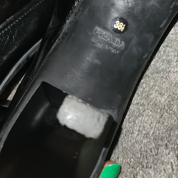 Vintage Prada Kitten Heels Size 38.5 - Picture 2 of 10